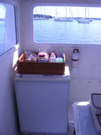 38' Young Brothers interior