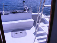 38' Young Brothers Yacht stern