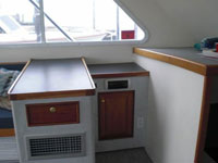 45' Young Brothers Boats salon